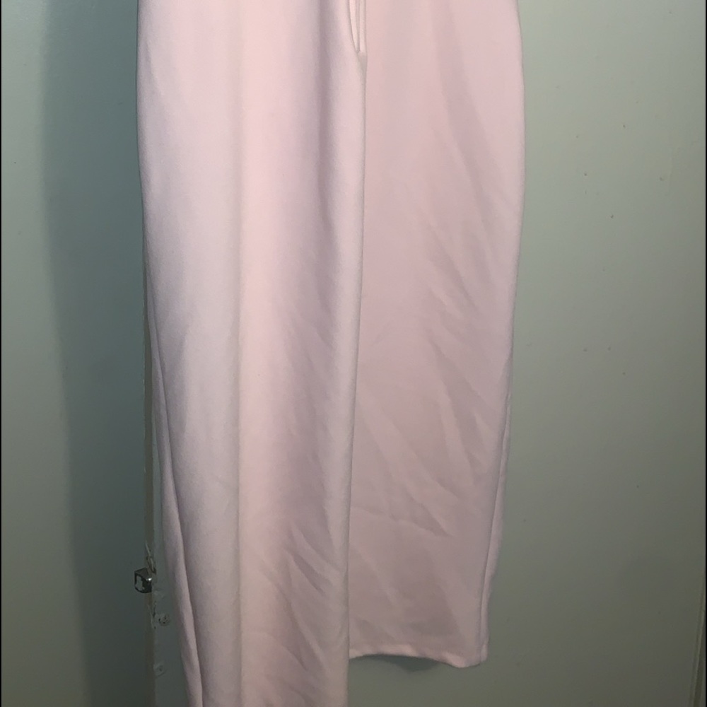 Pink Strapless Dress